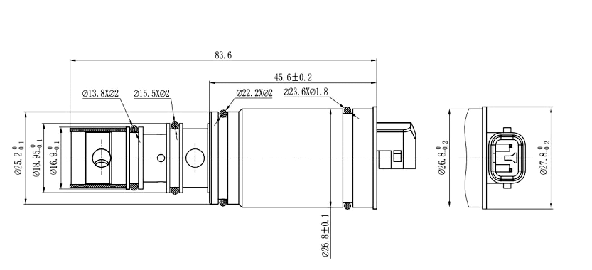 Car A/C Compressor Control Valve AHE-008