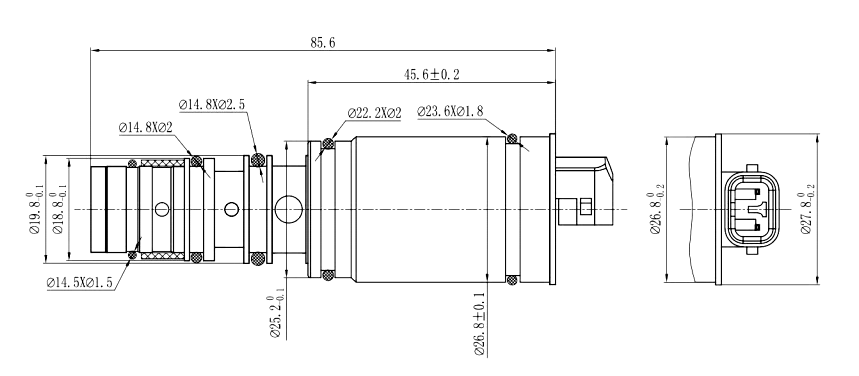 Car A/C Compressor Control Valve