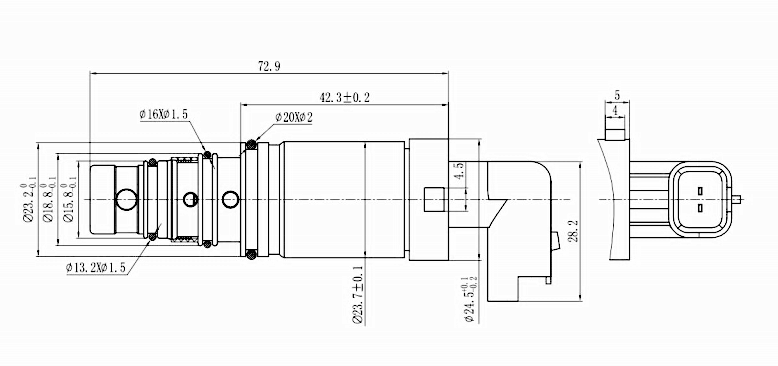 Car A/C Compressor Control Valve